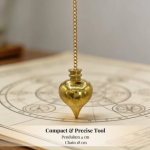 Orbit Brass Dowsing Pendulum For Reiki, Dowser, Vastu, Feng Shui Experts - Image 6