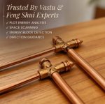 Premium Full Copper Dowsing Rods, Divining L Rods Pair Free Pendulum & Charts [Finding Underground Water, Gold, Lost Objects, Plot Energy Vastu] - Image 4