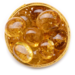 Natural Citrine Tumbled AAA+ Stone Pebbles