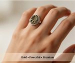 Pyrite Stone Ring Attract Money Wealth Fast - Image 5
