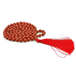 Red Jasper Necklace Japa Mala 108 + 1 Bead (Knotted) - Image 5