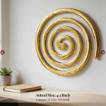 Brass Helix Vastu Remedies for North-West Main Door Entrance, Kitchen, Bedroom Vaastu Dosh Defects Nivaran Home, Office, Plot (3pc Set) - Image 6