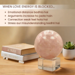 Rose Quartz Ball Sphere - Love, Relationship, Marriage, Couples - Image 5