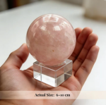 Rose Quartz Ball Sphere - Love, Relationship, Marriage, Couples - Image 6