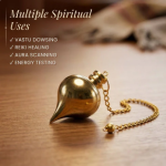 Orbit Brass Dowsing Pendulum For Reiki, Dowser, Vastu, Feng Shui Experts