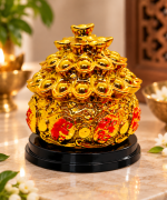 ✨ Golden Prosperity Treasure Pot Premium Feng Shui Wealth & Prosperity Décor