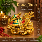 Golden Dragon & Tortoise Prosperity Décor - Image 3