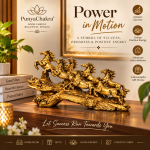 Golden Galloping Horses – Seven Horse Décor - Image 2